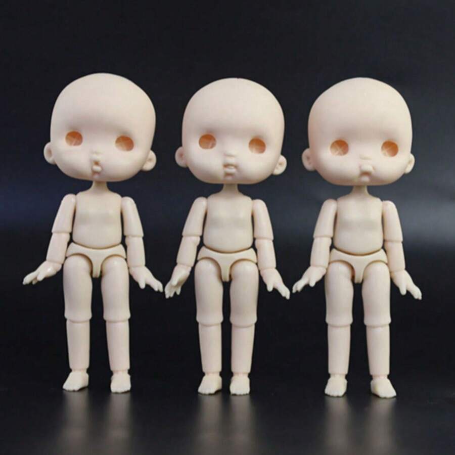 1 búp bê cơ thể trơn BJD, búp bê thời trang có khớp chuyển động, đồ chơi thay đồ tự làm, món quà tuyệt vời nhất cho, đầu búp bê cần được tự lắp, món quà Giáng sinh tuyệt vời nhất cho đồ chơi tiệc tùng, lễ Phục sinh, quà tặng sinh nhật. (Gửi ngẫu nhiên giày) - Nhiều màu - Xem 1