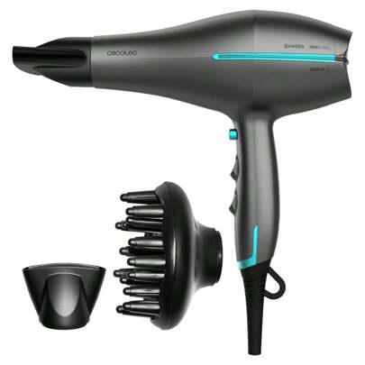 Cecotec Asciugatrice IoniCare 5300 Maxi Aura Black Ctec - ✅ Consegna in 3-5 giorni barbershop