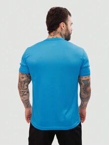 Kit 3 Camisetas Dry Básicas Masculina Lisa Poliéster Treino Esportes - Multicolorido - Visão 5