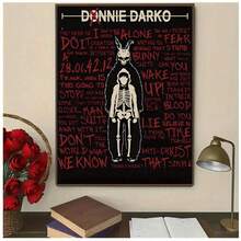 1 件无框电影封面艺术海报、现代艺术、艺术海报、帆布艺术、厨房走廊、墙壁艺术、房间装饰、帆布墙壁艺术印刷适用于卧室、浴室、客厅、家庭客厅装饰礼物 - 彩色 - 查看 11