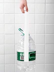 1 卷 PVC 自粘式浴缸和厨房密封胶带，防水墙面密封胶带 - 适用于厨房台面水槽、浴缸、浴室、卫生间和地板墙壁使用自粘式胶带边缘保护，柔性 PVC 密封胶带采用可折叠设计，可折叠至 90 度，家居浴室装饰 - 白色 - 查看 6