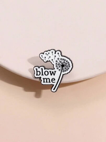 1pc Dandelion Brooch, Fashion Accessory Pin For Clothes, Bags, Gifts For Men & Women