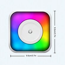 1 Set Mini Printer Sticker Printer Print Pod With 5 Rolls Sticker Paper, Color Lighting Modes For DIY Scrapbook, Travel, Notes, Label, Memo, Compatible With IOS&Android - Multicolor - View 6