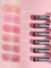 Rom&nd Romand 透明润色唇膏 #01 裸南瓜色，滋润保湿，自然色泽，持久显色，高饱和度，柔滑质地，不晕染，不粘腻，滋养双唇，色彩鲜艳，韩式彩妆，2克/0.07盎司 - #01 BARE PUMPKIN - 查看 6