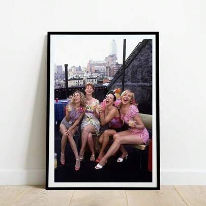 1pc Poster Prints New Gifts Idea And The City 1998 Romance Movie Wall Art Picture Canvas Painting Living Room Home Decor Frameless