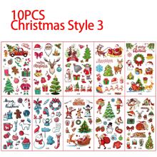 12 tờ hình xăm tạm thời lấp lánh lễ hội: Hoạt hình vui nhộn về Giáng sinh - Người tuyết, Cây thông Noel, Ông già Noel, Chó Giáng sinh, Gấu Bắc Cực, Chim cánh cụt, Thỏ, Khủng long, Lười, v.v. - Hoàn hảo cho Sinh nhật, Tiệc Giáng sinh, Quà tặng, Túi quà, Quà tặng đêm Giáng sinh và Quà tặng tất - Nhiều màu - Xem 15