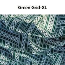 1 件复古传统几何图案沙发地毯毯沙发毛巾毯套适用于室内装饰和户外露营野餐，野餐毯 - 白色 - 查看 20