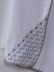 Kit Of 2 Children's Hooded Bath Towels With Prints - 灰色 - 查看 2