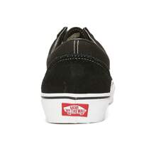 Vans Unisex Old Skool Canvas/Vulcanized Low-Top Sneakers VN000D3HY28 - Black - View 5