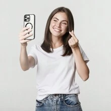 KBOD KIT B de Funda Protectora Antigolpes Con Protector de Cámara y Laminas de Pantalla Para iPhone - Negro - Ver 7