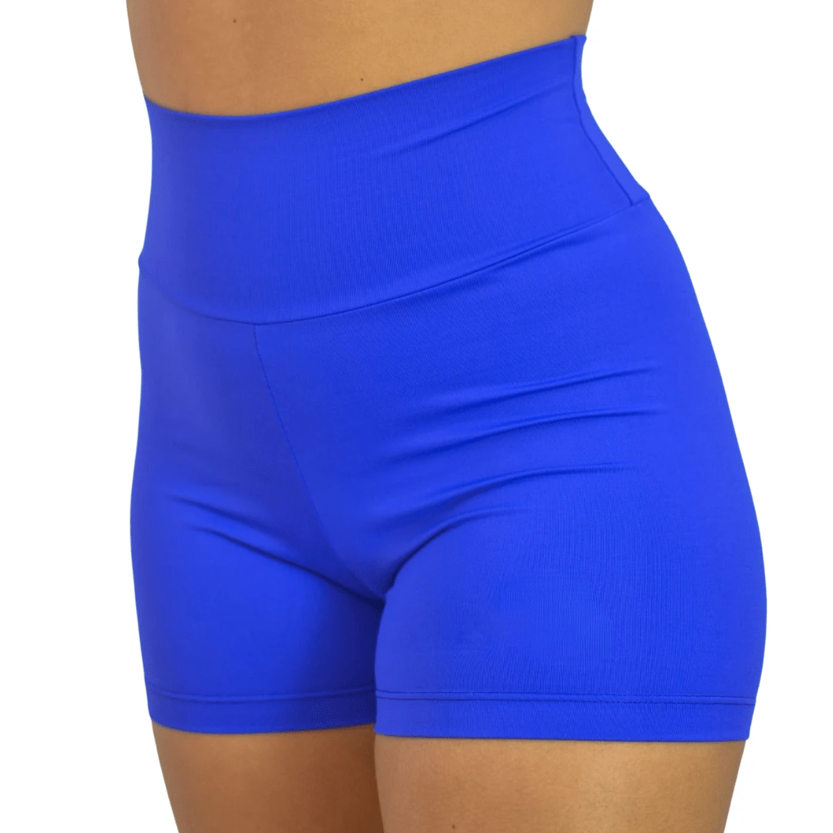 Women Sports Shorts - Blue - View 1