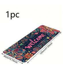 1PC/2PCS Thảm nhà bếp Farmhouse Memory Sponge, In họa tiết hoa cổ điển, Trang trí, Chào mừng, Thảm cửa ra vào chống trượt, Thảm sàn phòng ngủ phòng tắm nhà bếp, Trang trí nhà cửa, Thích hợp cho mọi mùa - Hồng - Xem 16