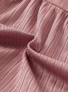 Bộ 2 bộ đồ dài tay màu trơn cho bé gái, Thu/Đông, Mặc hàng ngày - Nhiều màu - Xem 7