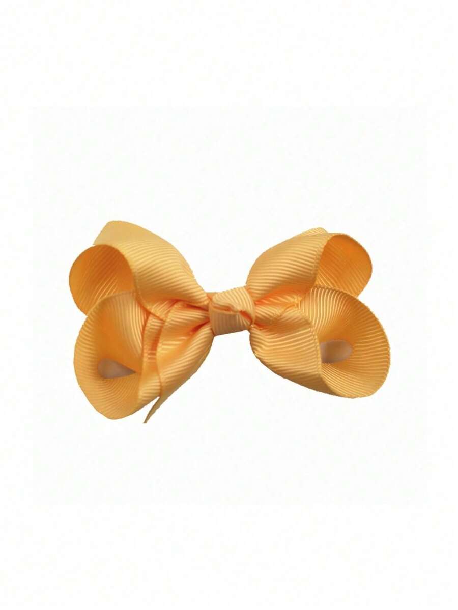 Hair Bows For Girls 2PCS Girls Toddler Bows Clips Black Grosgrain