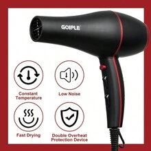 Goiple 21Piece Professional Hair Dryer Kit With Advanced Technology For Fast Drying,3 Temps,2 Speeds:Comprehensive Set For Efficient Drying, Reducing Frizz, And Enhancing Shine,Includes Blow Dryer, Thermal Protection Spray, Keratin Serum, Multiple Comb Attachments, Detangling Brush And Hair Clips For Versatile Styling Options, Ideal For All Hair Types And Daily Styling Needs For Both Men And Women
