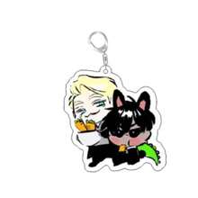 Cute Cartoon Character Acrylic Keychain Charming Anime Inspired Charm For Bags Backpacks Perfect S For Couples Fashionable Car Accessory Ideal For Birthdays Valentine's Day Valentines Car Accessories Bag Charm Backpack For School Letter Goth Y2k Halloween Accessories Teachers Day Christmas Gift Ideas Bag Lanyards With Id Holder Car Accessories Bag Charms - Multicolor - View 12