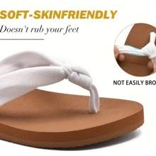 Flip Flops For Women Yoga Mat Comfortable Summer Beach Walking Thong Cushion Sandals Slip On Indoor Outdoor