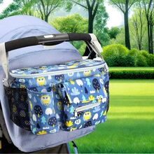 1 Túi đựng đồ đa năng cho xe đẩy, phù hợp với hầu hết các loại xe đẩy, cũi trẻ em, sử dụng 3 trong 1, sức chứa lớn có túi bên hông, phụ kiện xe đẩy, nhiều hình in đáng yêu - Quà tặng hoàn hảo cho ngày lễ, lựa chọn tốt nhất cho cha mẹ mới - nhiều màu - Xem 10