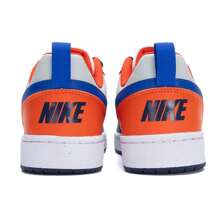 Nike 青年 Court Borough Low Recraft BG 休闲鞋，舒适轻便低帮运动鞋 DV5456-401 - 深藏青/皇家藍/隊橙/淺銀 - 查看 5