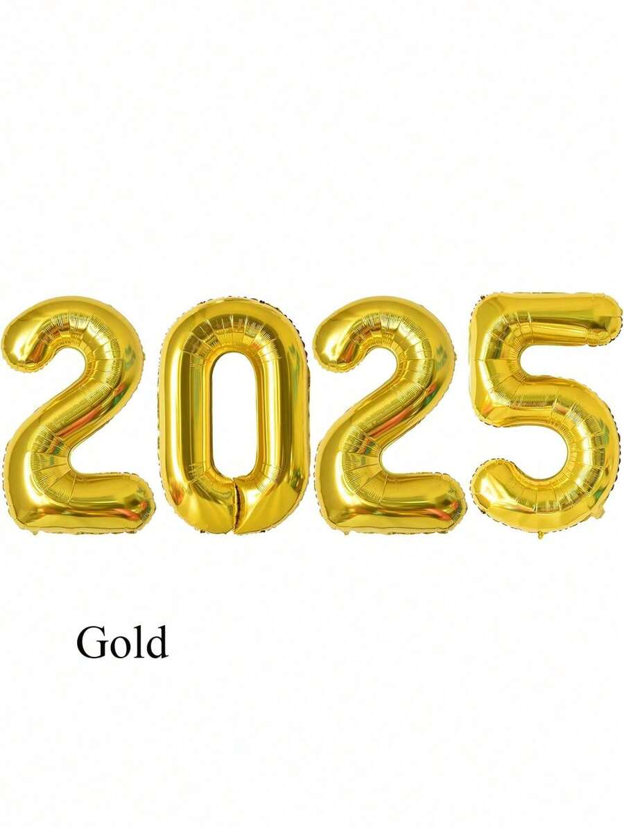 Enorme 2025 Ballonnen Nieuwjaar - 40 Inch | 2025 Paarse Ballonnen