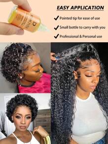 2PCS/Set Wig Glue &Wig Glue Remover, Waterproof Lace Front Wig Glue For Wigs With Tools
