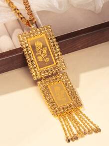 1pc Vintage Fashion Love Pendant Necklace Ladies Holiday Christmas Gift Jewelry