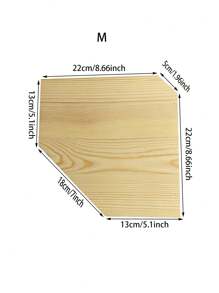 1 件装转角浮动搁板壁挂式转角搁板家用储物收纳架 - 彩色 - 查看 3