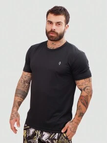 Kit 3 Camisetas Dry Básicas Masculina Lisa Poliéster Treino Esportes - Multicolorido - Visão 8