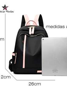 Small Backpack Sophisticated Women's Bag - 米色 - 查看 4