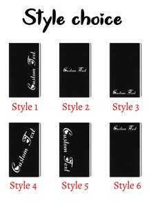 Personalized Notebooks And Journals Customized Notebook Cover Agendas Executive Notebooks Men Leather Journal For Man Women Kids Tul Planner - Multicolor - View 2