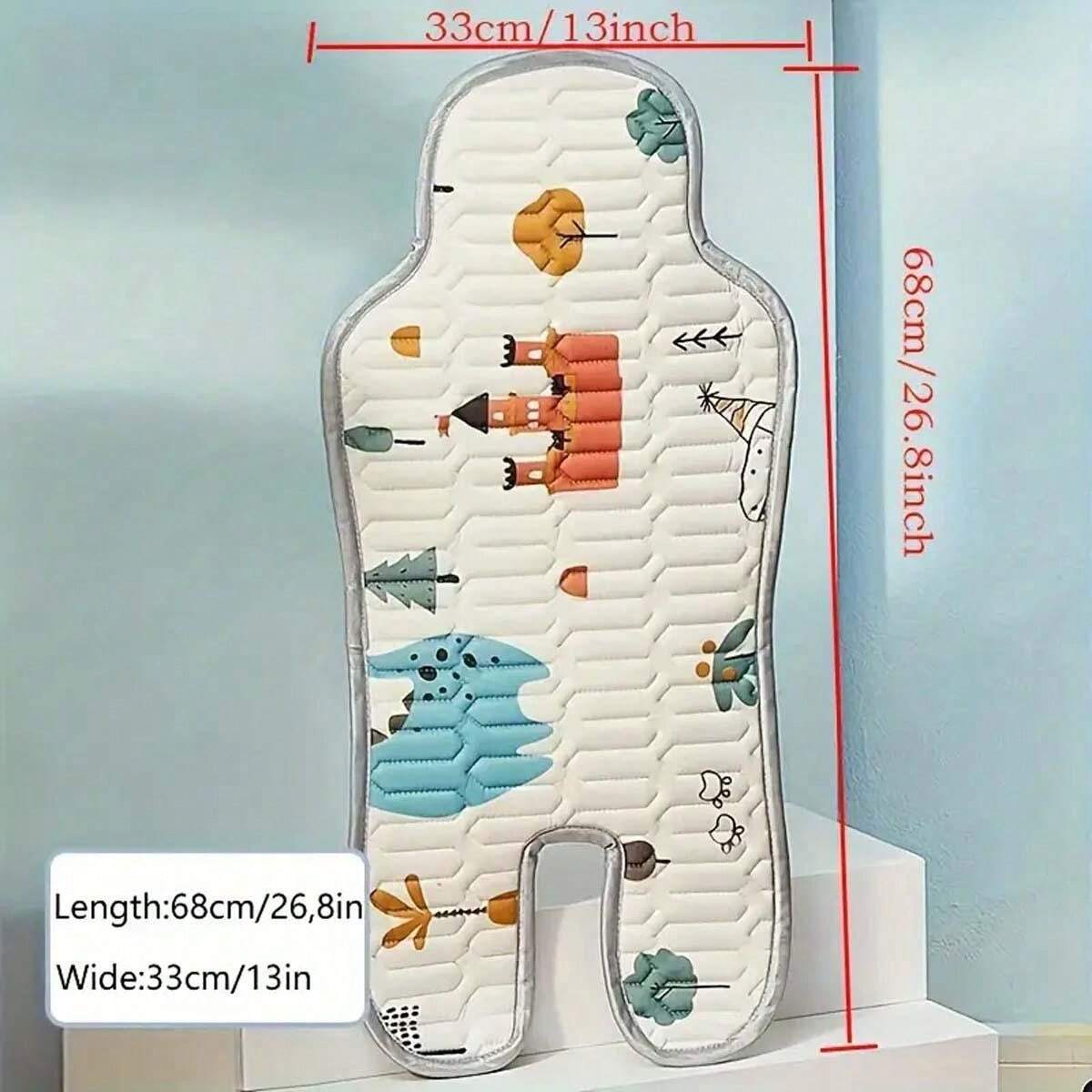 Stroller Pad, Stroller Latex Pad, Children Car Safety Seat Cushion