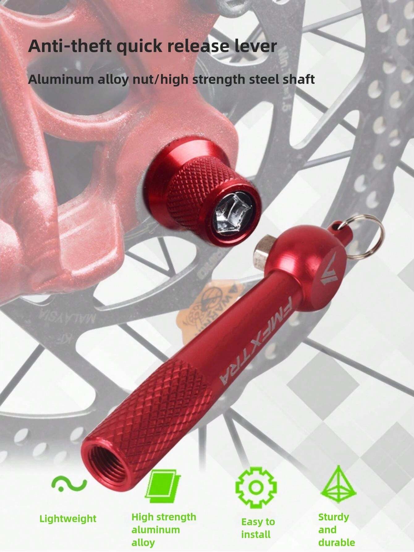 Levier à Dégagement Rapide Pour Tige De Selle De Vélo - Ajustez La Hauteur Sans Outils - Alliage D'aluminium, Universel