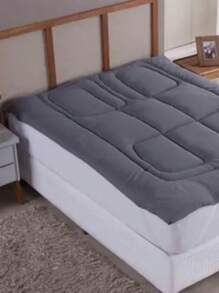 PILLOW TOP DOUBLE MICROPERCALE STANDARD 400 THREAD LINES - LUXURY - Xám - Xem 1
