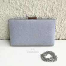 Women Glitter Crossbody Bag/Wallet For Party/Banquet/Wedding WT168-11 - 銀色 - 查看 1