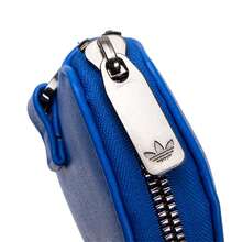 Adidas Originals 男女通用单肩包，时尚运动斜挎包，小巧便携 - 藍色 - 查看 9