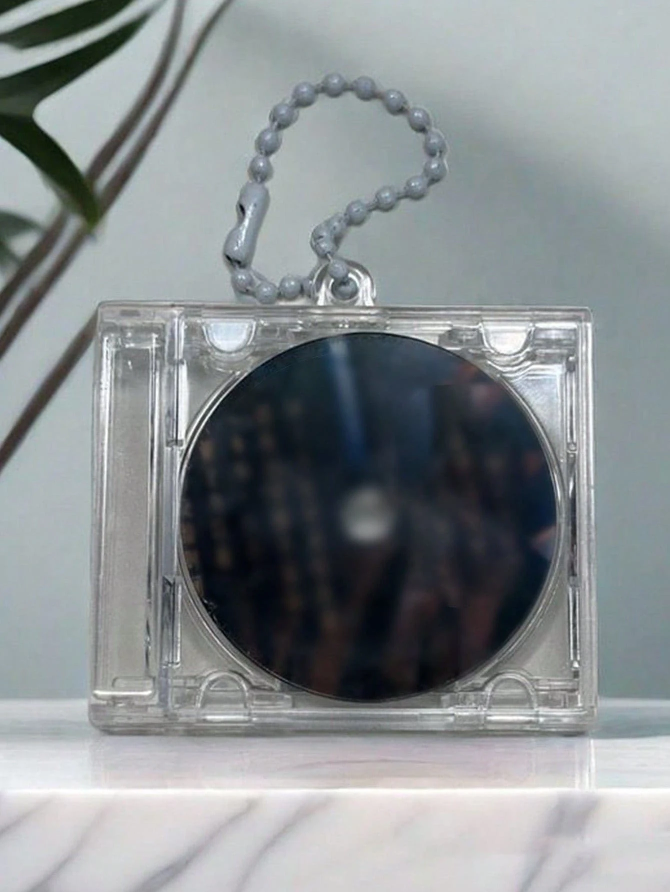 1/2/5PCS Mini CD Box Album Record Pendant Keychain Diy Acrylic ...