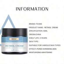 Retinol Firming Face Cream Lifting Neck Anti-Aging Remove Wrinkles Night Day Cream Moisturizing Facial Serum Skin Care - White - View 7
