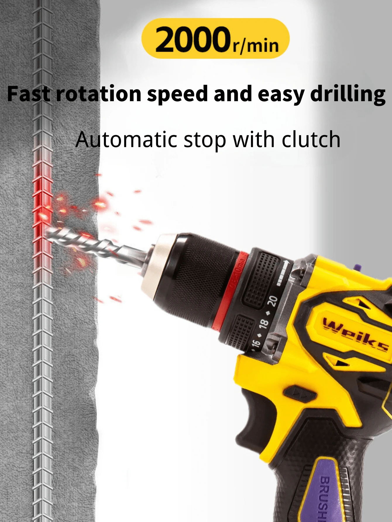 Multi Functional Electric Tool Rechargeable Electric Impact Wrench