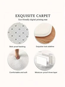 1PC/2PCS Thảm nhà bếp Farmhouse Memory Sponge, In họa tiết hoa cổ điển, Trang trí, Chào mừng, Thảm cửa ra vào chống trượt, Thảm sàn phòng ngủ phòng tắm nhà bếp, Trang trí nhà cửa, Thích hợp cho mọi mùa - Hồng - Xem 5