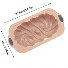 Pink Rectangular Woven Bread Loaf Baking Pan, Non-Stick Easy Release, Oven Baking Accessory, Baking & Kitchen Supplies - Cake Baking Pan - View 11