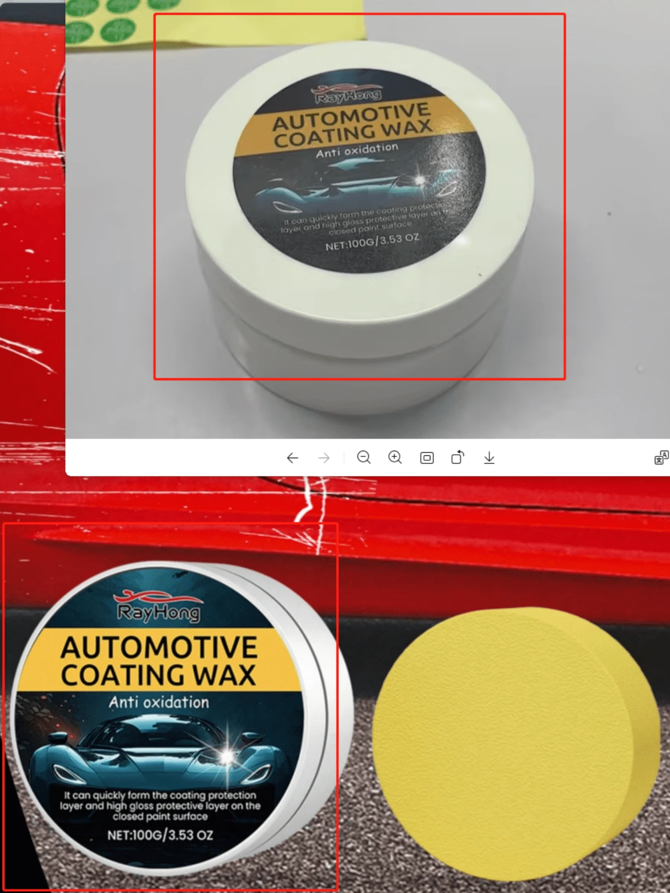 Car Scratch Coating Paste Car Paint Polishing Maintenance AntiFouling