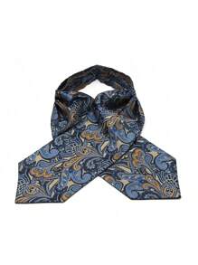1pc Men's Neckerchief, Dress Shirt Collar Scarf, Business Necktie Men Necktie