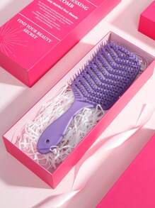 Exquisite Hairbrush Gift Box2/3Pcs/Set,Gift Set Curl Fluffy Styling Comb,Straightener Comb,Paddle Brush,Bristle Brush,V-Shaped Straight Comb,Neem Wood Comb,Curly Hair Brush,Detangler Brush Wet,Detangler Hairbrush Set,Mist Spray Bottle For Mother'S Day, Valentine'S Day, Birthday, Party Gift, And All Kinds Of Holiday Celebration,Hair Comb Set Gift Box Valentine's Day Gift For Girlfriend - Multicolor - View 21