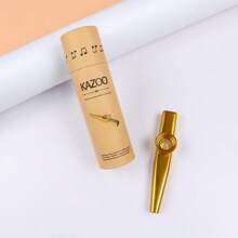 Metal Kazoo With Storage Box, Aluminum Alloy Kazoo, Compact Guitar & Ukulele Accompaniment Instrument, Portable Pocket Musical Instrument For Instant Playing, Musical Instrument Gift