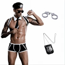 1 件欧美男士运动派对游戏氛围道具服装配件、圣诞礼物、情侣游戏 - 彩色 - 查看 10