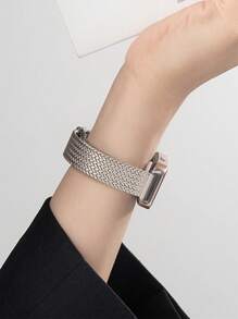 1条极简金属磁吸表带，兼容华为手环10/9/8/7 NFC版 - 星光色 - 查看 3