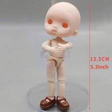 1 búp bê cơ thể trơn BJD, búp bê thời trang có khớp chuyển động, đồ chơi thay đồ tự làm, món quà tuyệt vời nhất cho, đầu búp bê cần được tự lắp, món quà Giáng sinh tuyệt vời nhất cho đồ chơi tiệc tùng, lễ Phục sinh, quà tặng sinh nhật. (Gửi ngẫu nhiên giày) - Nhiều màu - Xem 2