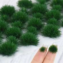 1Box Simulation Grass Tufts Artificial Plant Cluster Modeling Sand Scene DIY Material Fairy Garden Micro Landscape Decoration Grass - Multicolor - View 18