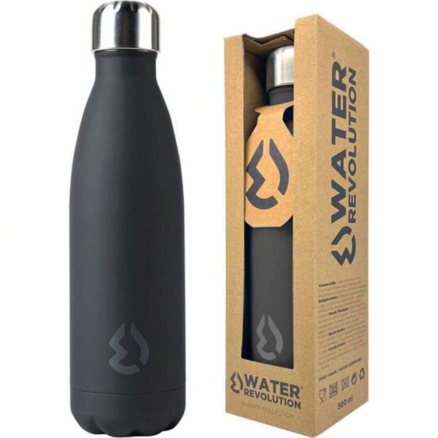 Bouteille Réutilisable Ibili En Verre Borosilicate 500ml - Bleu Sky Avec Protection Silicone Anti-Choc - Sans BPA