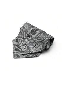 1pc Men's Neckerchief, Suit Shirt Neckband, Business Necktie Scarf